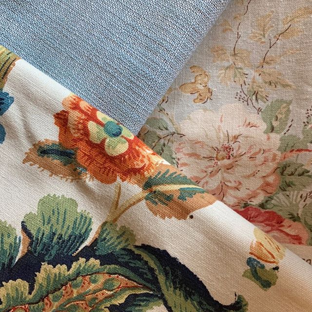 Lots of new fabrics now in stock!Many are remnants and small pieces we acquired from an Aladdin’s cave of an interiors shop in Bath.Can’t wait to start using them to create some unique and limited edition ottomans! ...#handcrafted #interiors #homewares #designerfabrics #craft #homedecor #florals #birds #limitededition #unique #oneoff #upholstery #remnants #offcuts