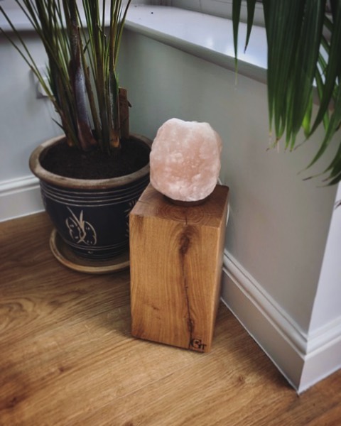We were recently asked to make an oak base for a salt lamp, and today we received a lovely photo of it in its home. We’ve made a couple more of these which would make lovely plant stands or small side tables. They’ll be at our upcoming markets from £36Our next event is The Field Fayre on August 21st at the North Somerset show ground In Wraxall...#saltlamp #relaxation #orangery #plantstand #homedecor #lifestyle #oak #handcrafted #gingerandtweed