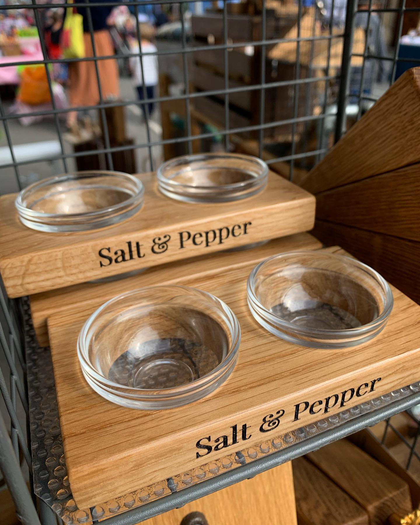 NEW PRODUCT! Our Salt and Pepper Cellars are making their debut at the @malmesburycarnival Petticoat Lane Market today. £15Find us on the High Street!
