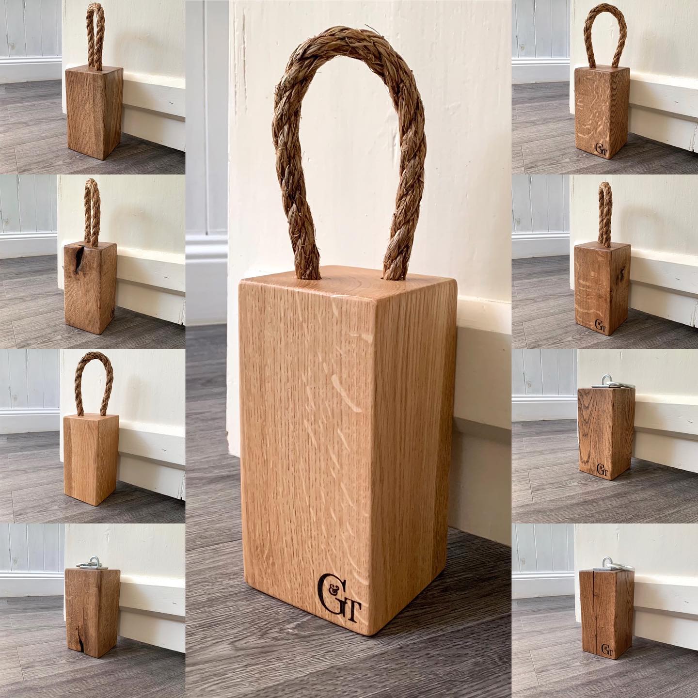 A selection of Extra character and standard oak doorstops are now back in stock!.#shoponline #shopsmall #shophandmade #madeinwiltshire #madeintheuk
