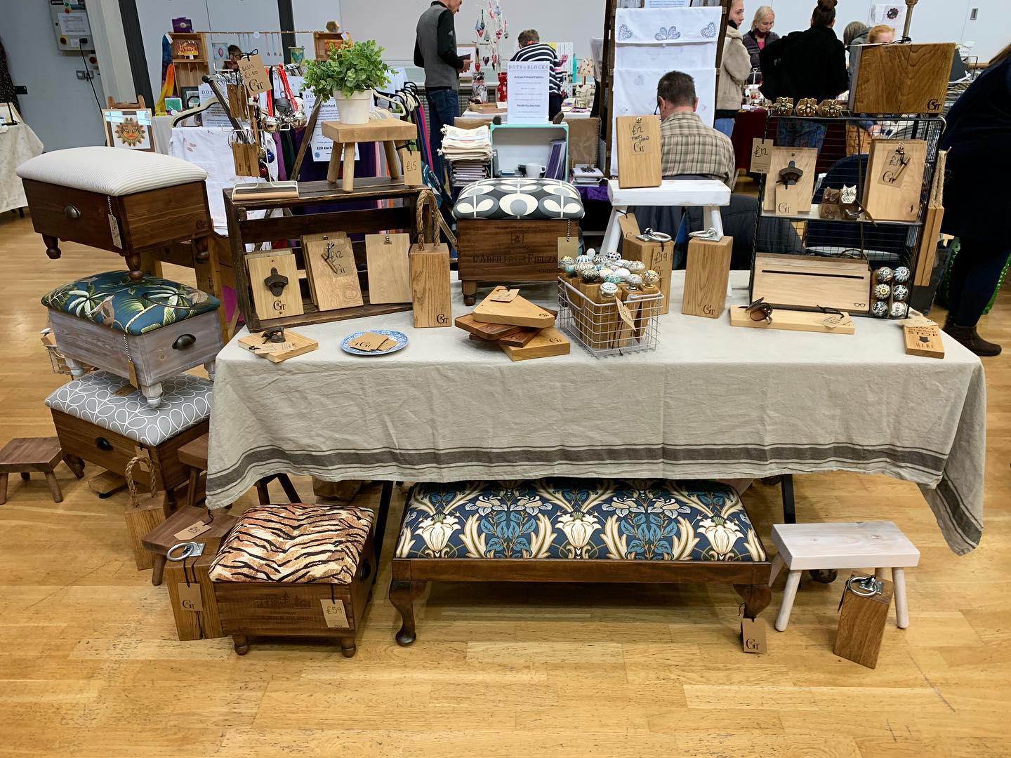 All set up at @madeinboa St Margrets Hall in Bradford On Avon. Here until 3pmYou can also find us at @lowden_garden_centre until 4pm!