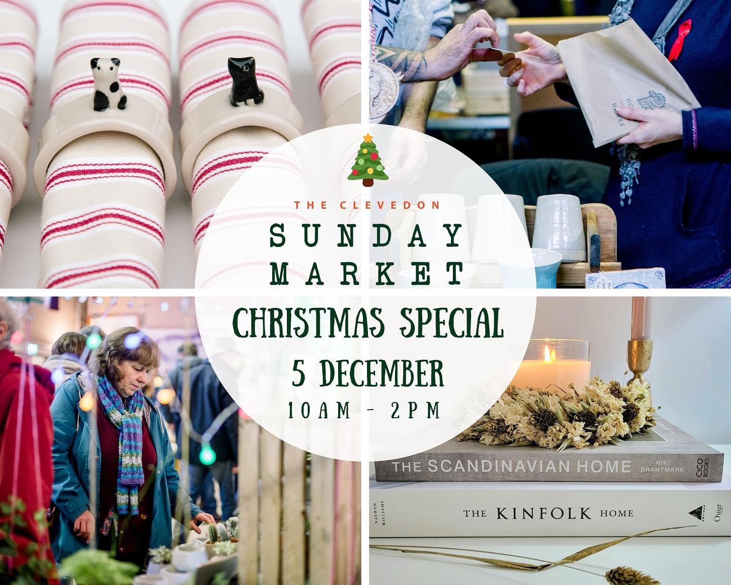 We have 9 more events this year! Really looking forward to them all  one of our regular markets and one we adore taking part in is the @clevedonsundaymarket find us there on December the 5th!