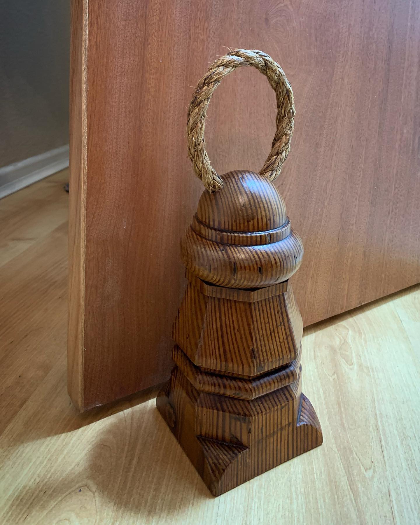 This handmade gift has been created from part of the church that members of my family have been going to for decades, so it’s quite sentimental. The church has been lovingly renovated over the past few years and we were super happy to get a small piece of the old newel post to transform into items people can make use of and treasure for years to come. #sentimental #homedecor #history #home #reuse #treasure #reclaimed