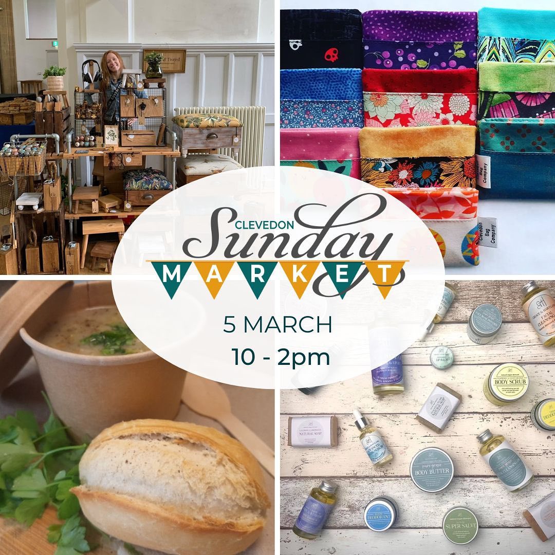 Sundays @clevedonsundaymarket is going to be a fabulous one!So many wonderful stalls across the Hill Road area of Clevedon and there is a new site this month - Weavers House on Gardens Road, accessed from Alexandra Road.We are excited to be sharing a few new products too- our portable table de-wobblers and beautiful oak flower trugs that we have just finished 🫶 we’re thinking how great they’d be as fruit bowls, paperwork storage / in-tray or foraging basket 🥀
