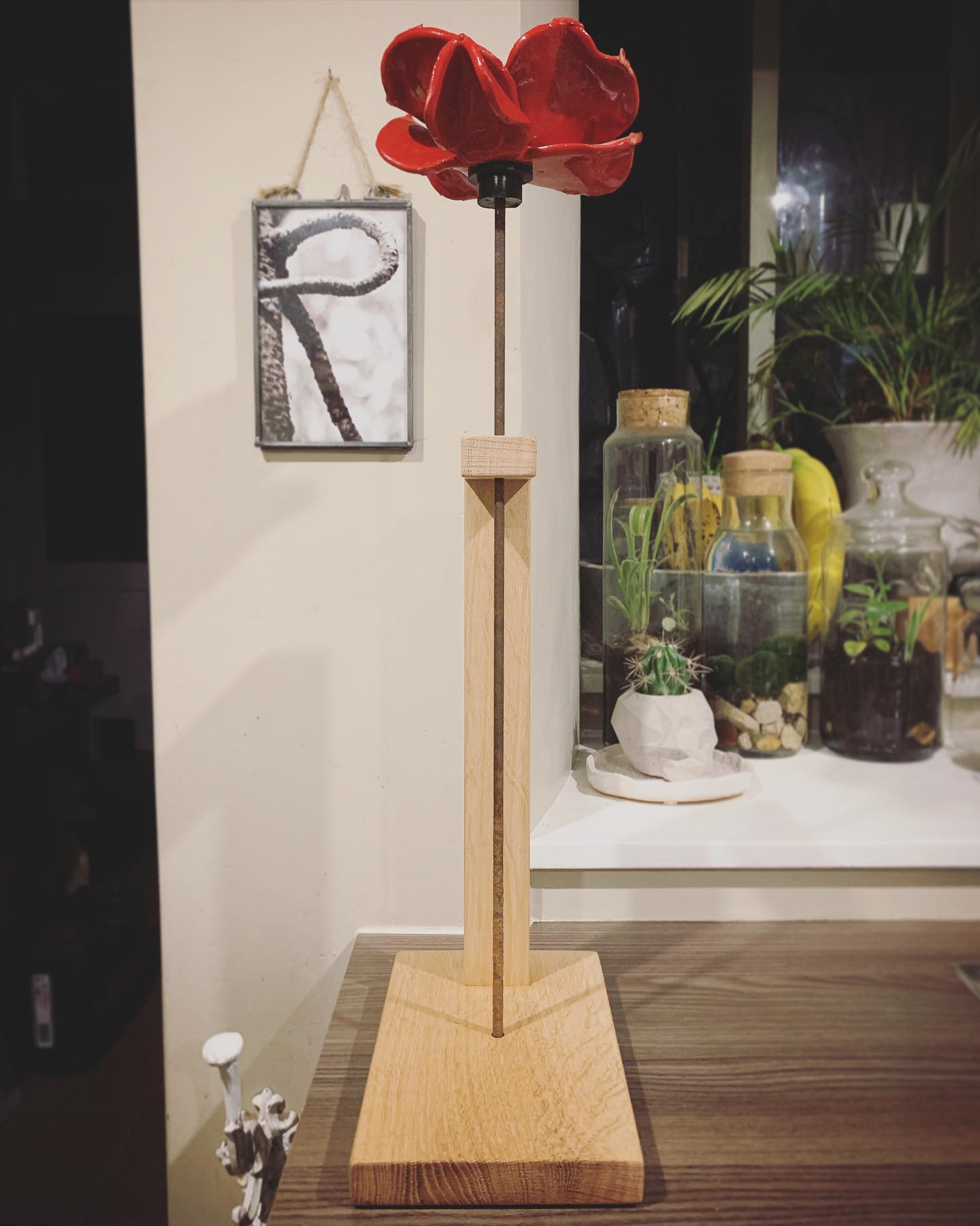 We’ll be taking some of these display stands with us to @clevedonsundaymarket tomorrow. A lovely way to display those very special remembrance poppies from the Tower of London exhibit. We shared a photo a few months ago and have now managed to make a small batch so we’re super excited to finally take them to a market. They’ll also be available to order online soon!